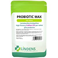 Probiotic Max (+prebiotic) - 100 Tablets by Lindens